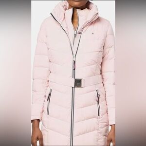 tommy hilfiger princess pink winter jacket